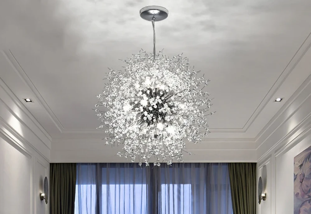 dining room crystal chandelier