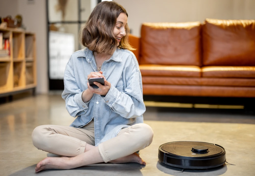 robot vacuum cleaner with smart mapping system