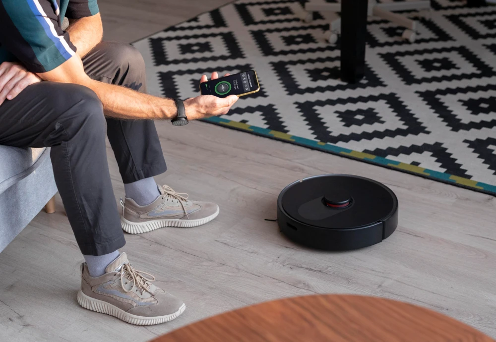 robot vacuum cleaner with mapping