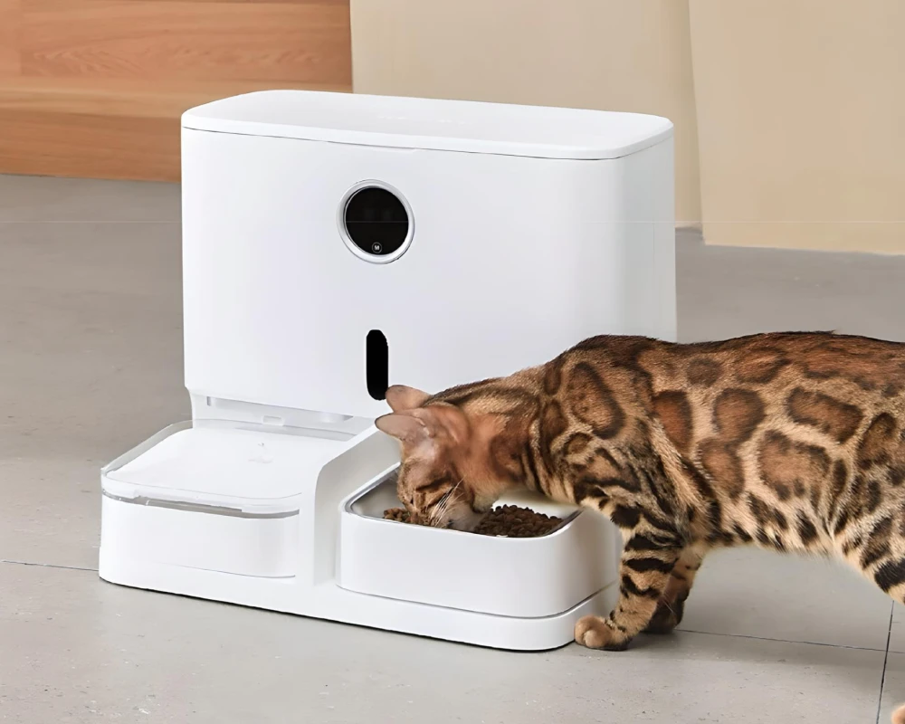 smart pet feeder with camera